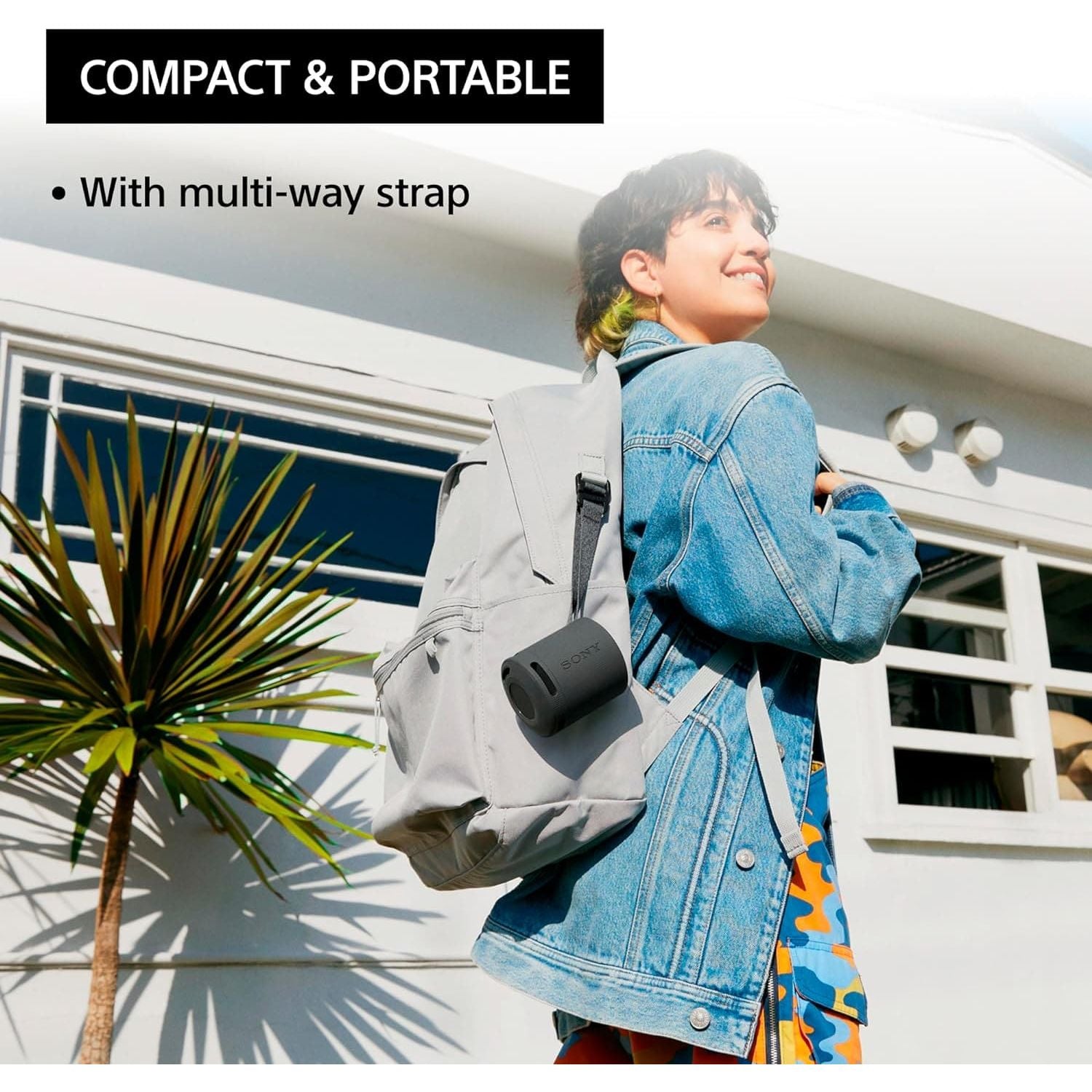 Buy Sony,Sony SRS-XB100 - Wireless Bluetooth Portable Speaker - Black - Gadcet UK | UK | London | Scotland | Wales| Ireland | Near Me | Cheap | Pay In 3 | Bluetooth Speakers